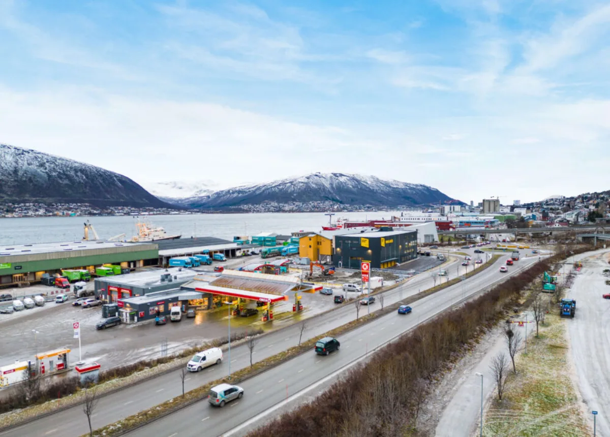 Tromso minilager sett fra nord